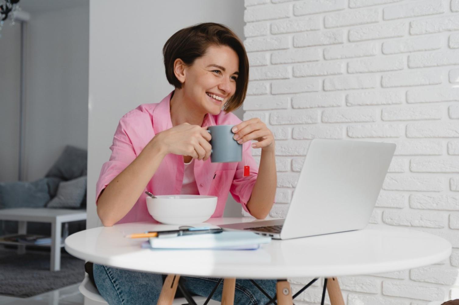 Financial analysis workspace with detailed reports and strategic planning materials